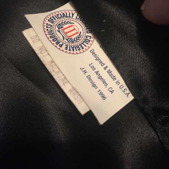 Vtg Rare Jeff Hamilton JH WI Badgers NASCAR Jacket - Picture 7 of 10